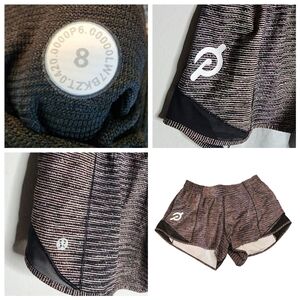 Lululemon × Peloton Hotty Hot Short ll 4" long.